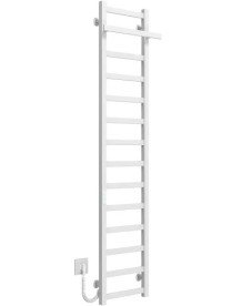 Електрична сушарка для рушників Deffi Nicolе П14 300х1600 ліве підключення WD04 білий A.NI.160.30.14.E.W.L.4