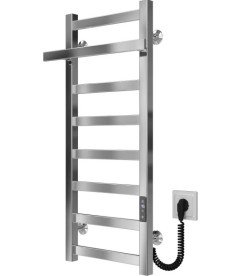 Электрический полотенцесушитель Deffi Nicolе П8 400х800 правое подключение JD04 хром A.NI.80.40.8.E.C.R.2