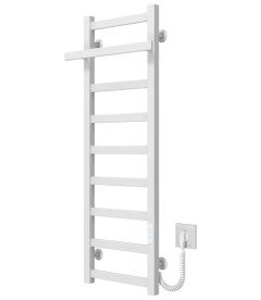 Електрична сушарка для рушників Deffi Nicole П9 400х1000 праве підключення WD04 білий A.NI.100.40.9.E.W.R.4