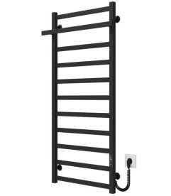 Электрический полотенцесушитель Deffi Nicolе П11 500х1200 правое подключение JD04 черный A.NI.120.50.11.E.B.R.2