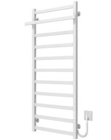 Электрический полотенцесушитель Deffi Nicolе П11 500х1200 правое подключение WD04 белый B.NI.120.50.11.E.W.R.4