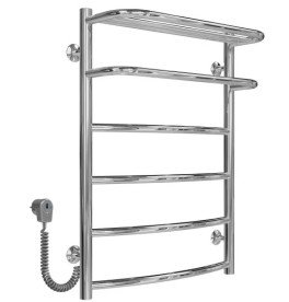 Электрический полотенцесушитель Deffi Отель П6 400х700 левое подключение хром C.OD.70.40.6.E.C.L.5