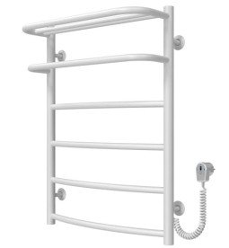 Электрический полотенцесушитель Deffi Отель П6 400х700 правое подключение белый C.OD.70.40.6.E.W.R.5