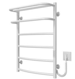 Электрический полотенцесушитель Deffi Отель П6 500х700 правое подключение WD03 белый C.OD.70.50.6.E.W.R.3