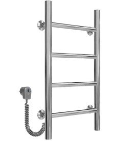 Електрична сушарка для рушників Deffi Оріон П4 200х600 ліве підключення хром C.OR.60.20.4.E.C.L.5