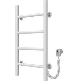 Электрический полотенцесушитель Deffi Орион П4 200х600 правое подключение белый C.OR.60.20.4.E.W.R.5