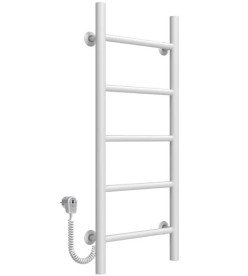 Электрический полотенцесушитель Deffi Орион П5 200х800 левое подключение белый C.OR.80.20.5.E.W.L.5