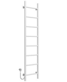 Електрична сушарка для рушників Deffi Оріон П8 200х1400 ліве підключення білий C.OR.140.20.8.E.W.L.5