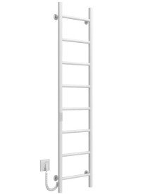 Електрична сушарка для рушників Deffi Оріон П8 200х1400 ліве підключення WD03 білий C.OR.140.20.8.E.W.L.3