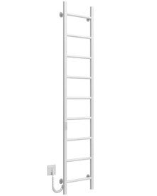 Електрична сушарка для рушників Deffi Оріон П9 200х1600 ліве підключення WD03 білий C.OR.160.20.9.E.W.L.3