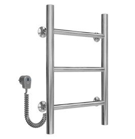 Электрический полотенцесушитель Deffi Орион П3 300х500 левое подключение хром C.OR.50.30.3.E.C.L.5