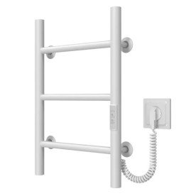 Електрична сушарка для рушників Deffi Оріон П3 300х500 праве підключення WD03 білий C.OR.50.30.3.E.W.R.3