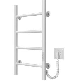 Електрична сушарка для рушників Deffi Оріон П4 300х600 праве підключення WD03 білий C.OR.60.30.4.E.W.R.3