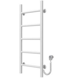 Электрический полотенцесушитель Deffi Орион П5 300х800 правое подключение белый C.OR.80.30.5.E.W.R.5