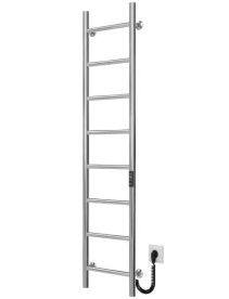 Электрический полотенцесушитель Deffi Орион П8 300х1400 правое подключение JD03 хром C.OR.140.30.8.E.C.R.1