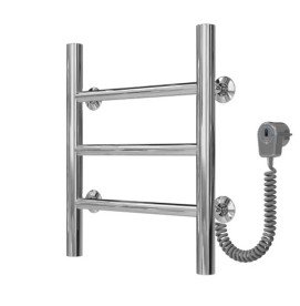 Електрична сушарка для рушників Deffi Оріон П3 400х400 праве підключення хром C.OR.40.40.3.E.C.R.5