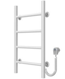 Електрична сушарка для рушників Deffi Оріон П4 400х600 праве підключення білий C.OR.60.40.4.E.W.R.5