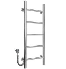 Электрический полотенцесушитель Deffi Орион П5 400х800 левое подключение хром C.OR.80.40.5.E.C.L.5