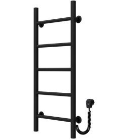 Электрический полотенцесушитель Deffi Орион П5 400х800 правое подключение черный C.OR.80.40.5.E.B.R.5