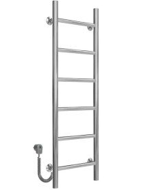 Електрична сушарка для рушників Deffi Оріон П6 400х1000 ліве підключення хром C.OR.100.40.6.E.C.L.5