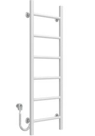 Електрична сушарка для рушників Deffi Оріон П6 400х1000 ліве підключення білий C.OR.100.40.6.E.W.L.5