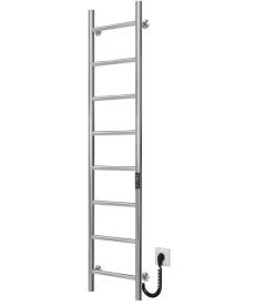 Электрический полотенцесушитель Deffi Орион П8 400х1400 правое подключение JD03 хром C.OR.140.40.8.E.C.R.1