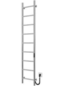 Электрический полотенцесушитель Deffi Орион П9 400х1600 правое подключение JD03 хром C.OR.160.40.9.E.C.R.1