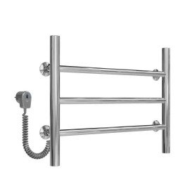 Електрична сушарка для рушників Deffi Оріон П3 500х400 ліве підключення хром C.OR.40.50.3.E.C.L.5