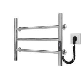 Электрический полотенцесушитель Deffi Орион П3 500х400 правое подключение JD03 хром C.OR.40.50.3.E.C.R.1