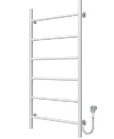 Електрична сушарка для рушників Deffi Оріон П6 500х1000 праве підключення білий C.OR.100.50.6.E.W.R.5