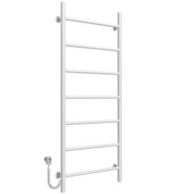 Электрический полотенцесушитель Deffi Орион П7 500х1200 левое подключение белый C.OR.120.50.7.E.W.L.5