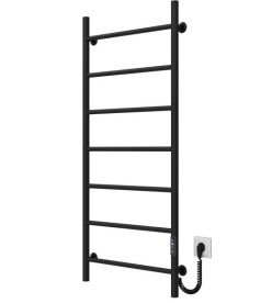 Электрический полотенцесушитель Deffi Орион П7 500х1200 правое подключение JD03 черный C.OR.120.50.7.E.B.R.1