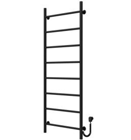 Электрический полотенцесушитель Deffi Орион П8 500х1400 правое подключение черный C.OR.140.50.8.E.B.R.5