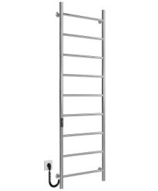 Электрический полотенцесушитель Deffi Орион П9 500х1600 левое подключение JD03 хром C.OR.160.50.9.E.C.L.1