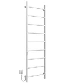 Электрический полотенцесушитель Deffi Орион П9 500х1600 левое подключение WD03 белый C.OR.160.50.9.E.W.L.3
