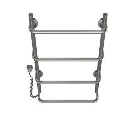 Электрический полотенцесушитель Deffi Стандарт П4 400х600 левое подключение хром C.SS.60.40.4.E.C.L.5