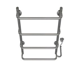 Електрична сушарка для рушників Deffi Стандарт П4 400х600 праве підключення хром C.SS.60.40.4.E.C.R.5