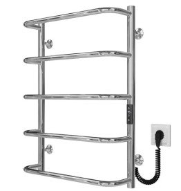 Електрична сушарка для рушників Deffi Стандарт П5 500х700 праве підключення JD03 хром C.SS.70.50.5.E.C.R.1