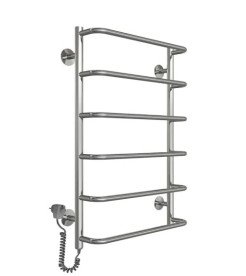 Електрична сушарка для рушників Deffi Стандарт П6 500х800 ліве підключення хром C.SS.80.50.6.E.C.L.5