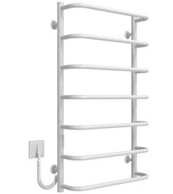 Электрический полотенцесушитель Deffi Стандарт П7 500х900 левое подключение WD03 белый C.SS.90.50.7.E.W.L.3