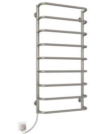 Электрический полотенцесушитель Deffi Стандарт П9 500х1100 левое подключение хром C.SS.110.50.9.E.C.L.5