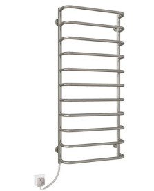 Электрический полотенцесушитель Deffi Стандарт П10 500х1200 левое подключение хром  C.SS.120.50.10.E.C.L.5