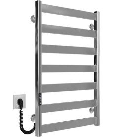 Електрична сушарка для рушників Deffi Silvia П7 500х800 E ліве підключення JD04 хром A.SV.80.50.7.E.C.L.2