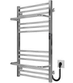 Электрический полотенцесушитель Deffi Sigma П14 500х900 правое подключение JD04 хром A.SI.90.50.14.E.C.R.2
