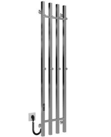 Электрический полотенцесушитель Deffi Split П4 300х1400 левое подключение JD04 хром A.SP.140.30.4.E.C.L.2