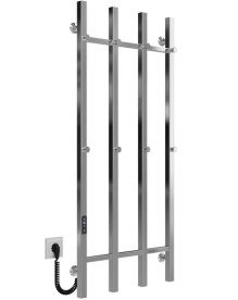 Электрический полотенцесушитель Deffi Split П4 500х1200 левое подключение JD04 хром A.SP.120.50.4.E.C.L.2