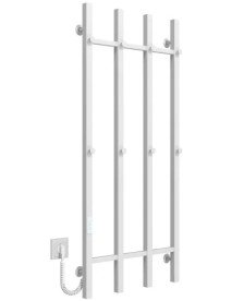 Електрична сушарка для рушників Deffi Split П4 500х1200 ліве підключення WD04 білий A.SP.120.50.4.E.W.L.4