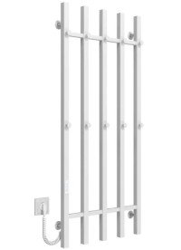 Електрична сушарка для рушників Deffi Split П5 500х1200 ліве підключення WD04 білий A.SP.120.50.5.E.W.L.4