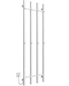 Электрический полотенцесушитель Deffi Split П4 500х1600 левое подключение WD04 белый A.SP.160.50.4.E.W.L.4