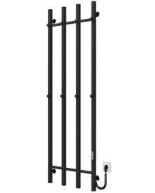 Електрична сушарка для рушників Deffi Split П4 500х1600 праве підключення JD04 чорний A.SP.160.50.4.E.B.R.2